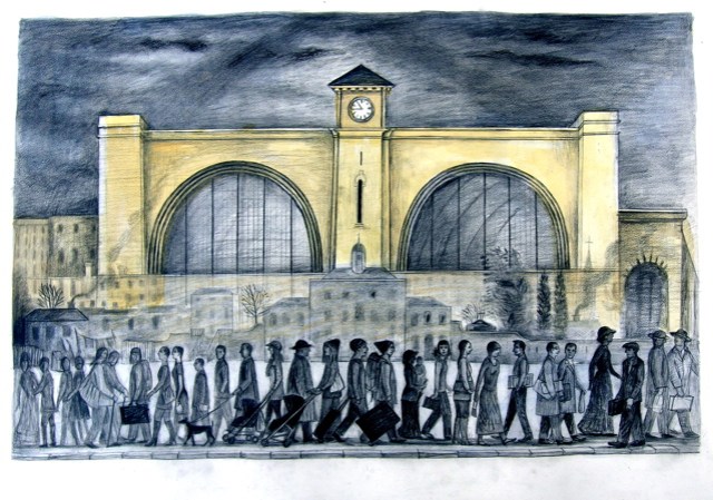 King's Cross and Small Pox Hospital anne howeson