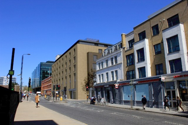 62-68 york way - proposed view of site