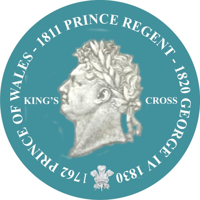 George IV wall plaque