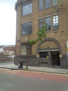 Wharfdale tree by bus stop