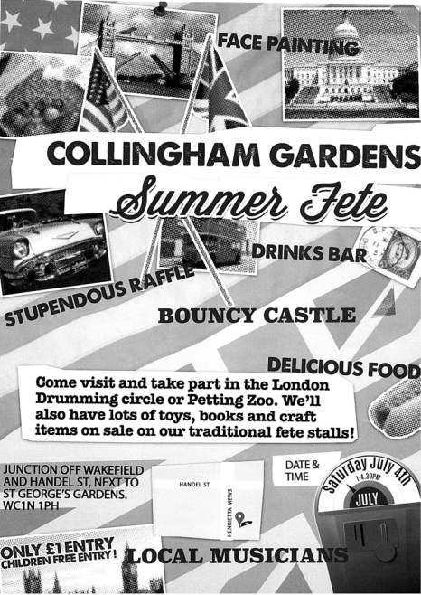 Collingham Gardens Nursery fete 2015