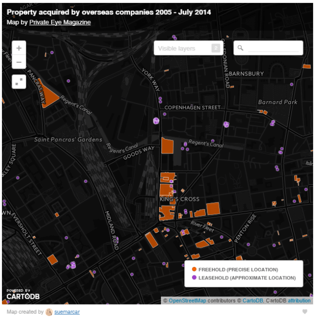 private eye offshore ownership map