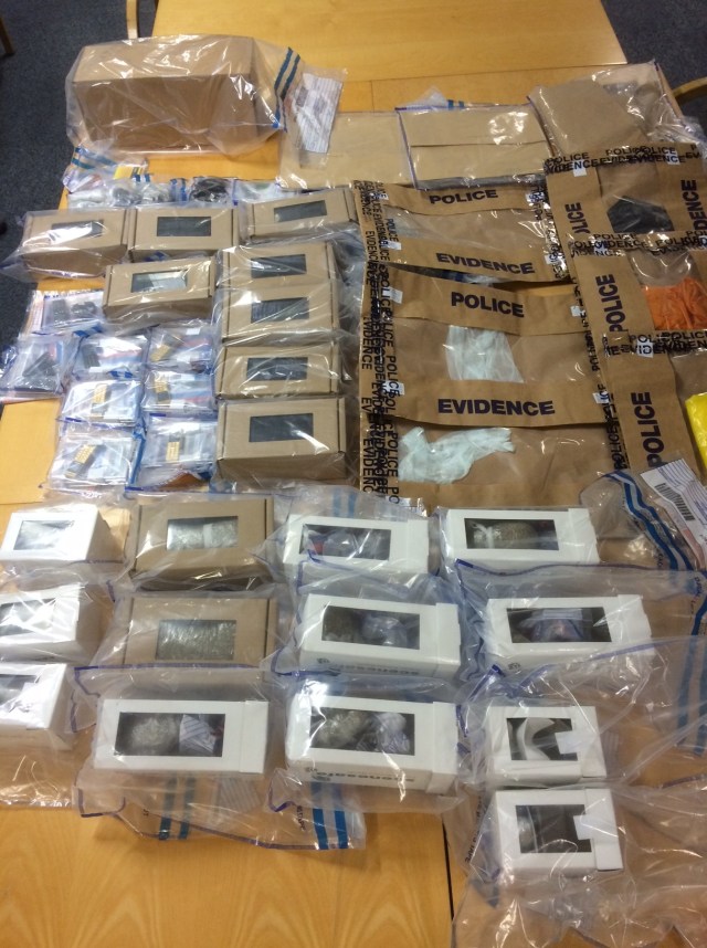 N176-2016 drugs and mobile phones recovered